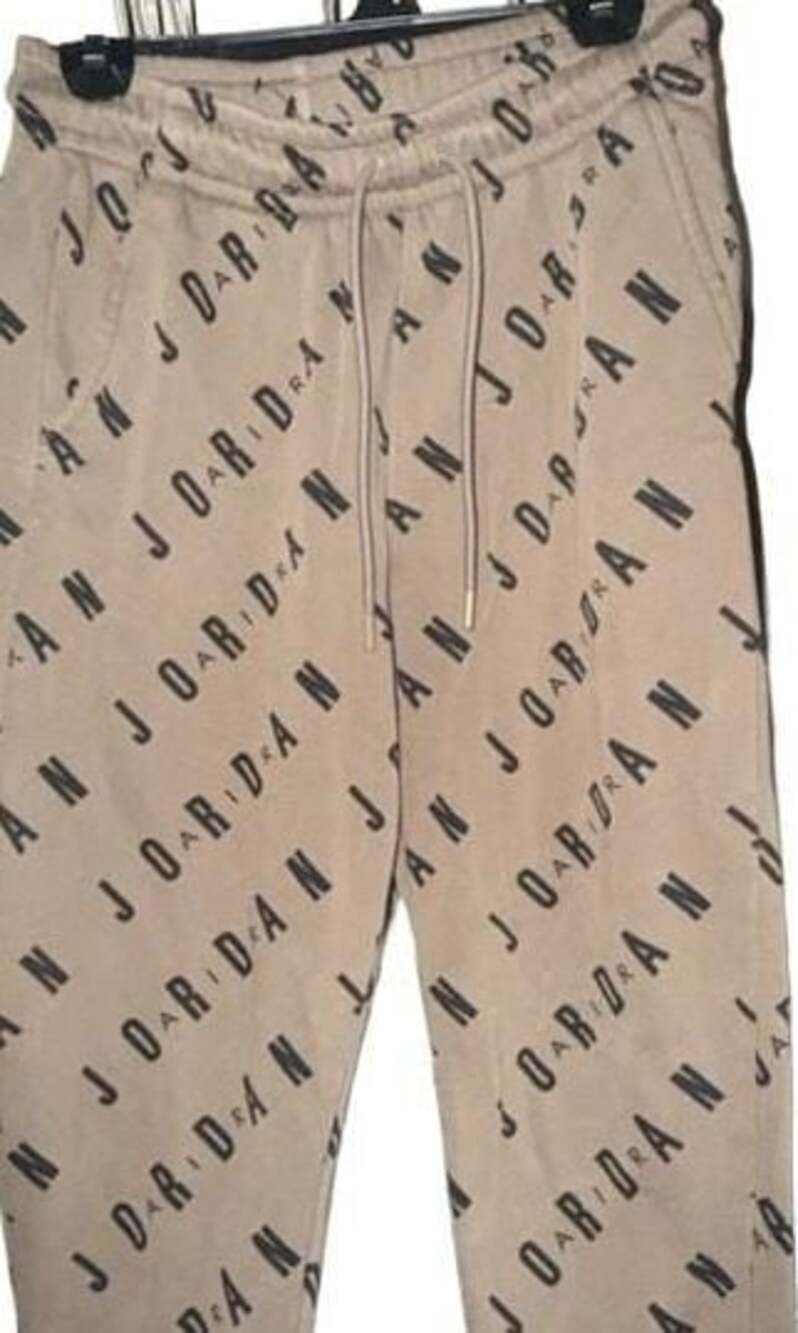 Jordan Essentials Men's Graphic Fleece AOP Pants Palomino